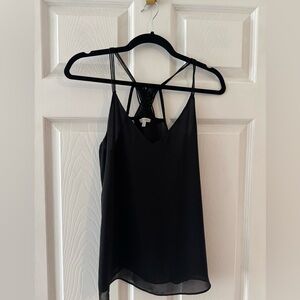 2 / 15$ - Naked Zebra Black Backless Camisole Top